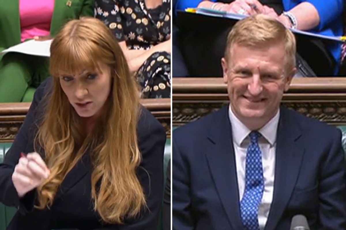 Angela Rayner and Oliver Dowden