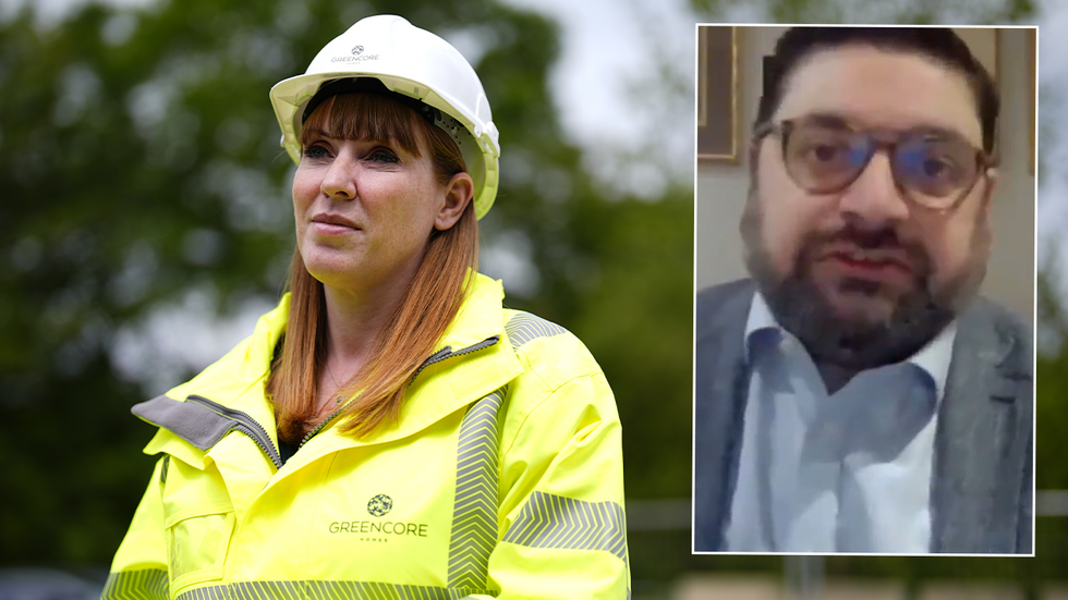 Angela Rayner and Rafe Heydel-Mankoo