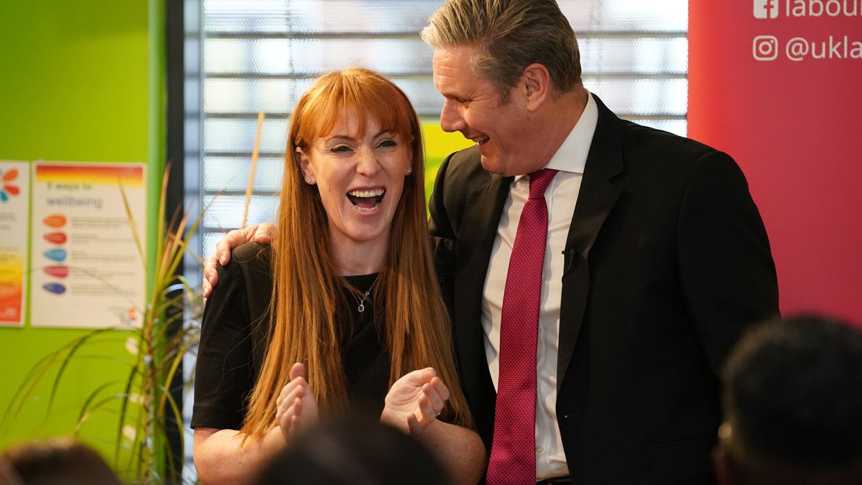Angela Rayner and Sir Keir Starmer