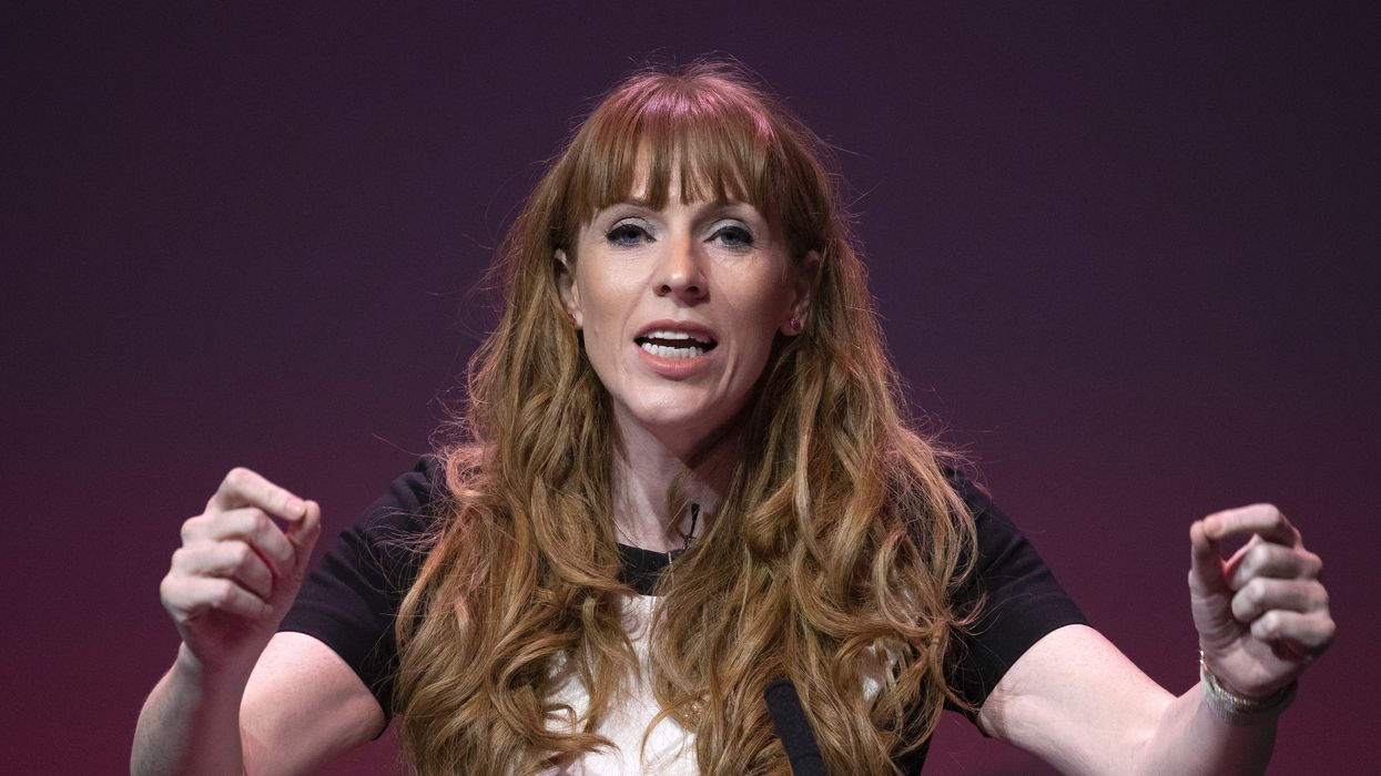 Angela Rayner during the Labour leadership hustings at the SEC centre, Glasgow