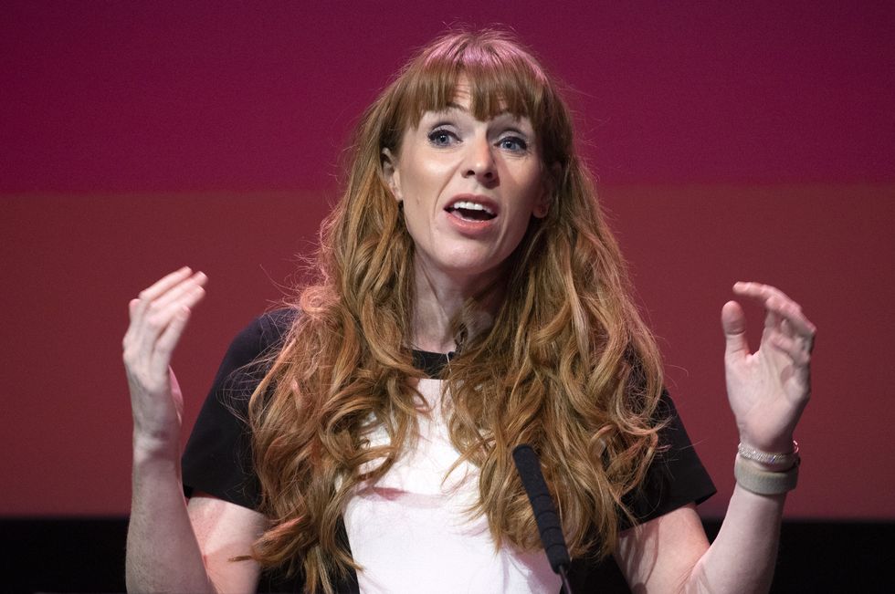 Angela Rayner during the Labour leadership hustings at the SEC centre, Glasgow.