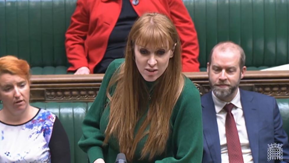 Angela Rayner speaking in the Commons