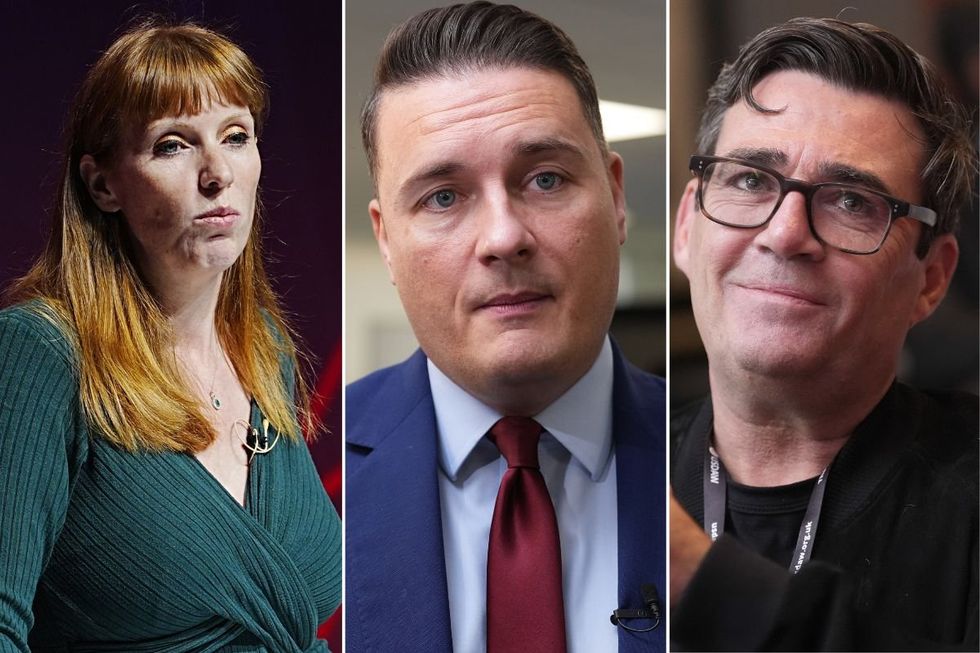 Angela Rayner, Wes Streeting and Andy Burnham have all been accused of plotting against the Prime Minister