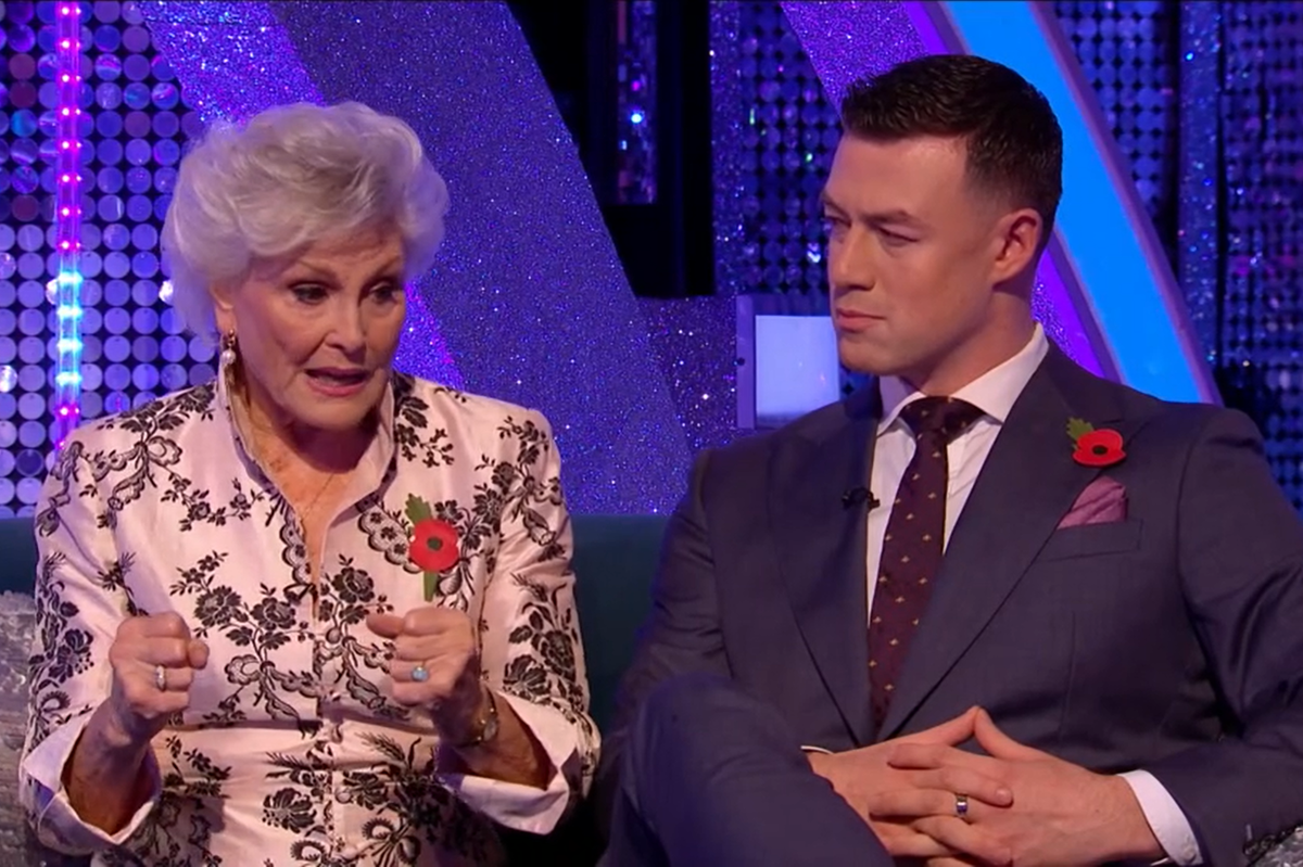 angela Rippon and Kai Widdrington