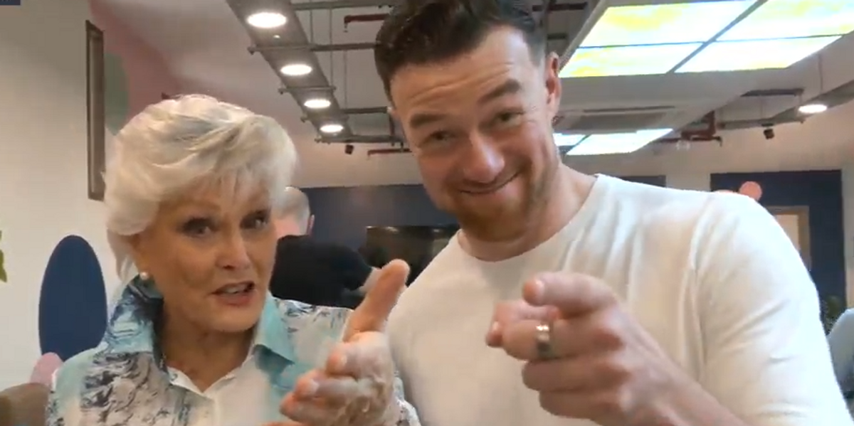 NextImg:Angela Rippon sends message to GB News star as she launches initiative with BBC Strictly pro