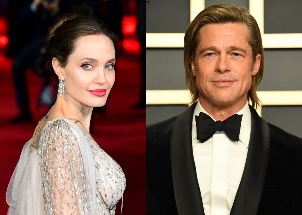 Angelina Jolie and Brad Pitt