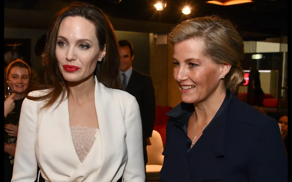Angelina Jolie and Duchess of Edinburgh