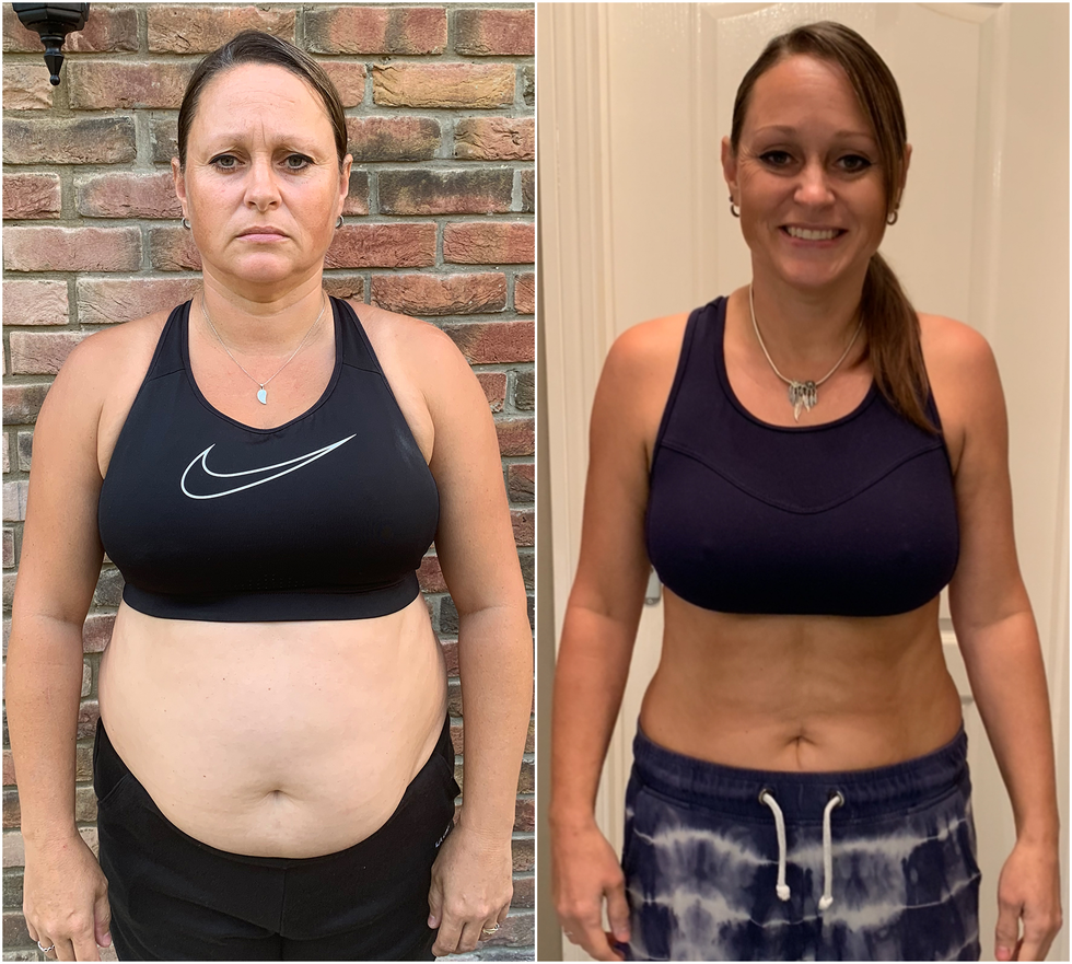Angie Joyce before and after weight loss