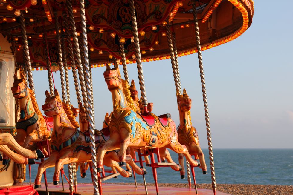 Animal rights campaigners are arguing for horses to be removed from carousels