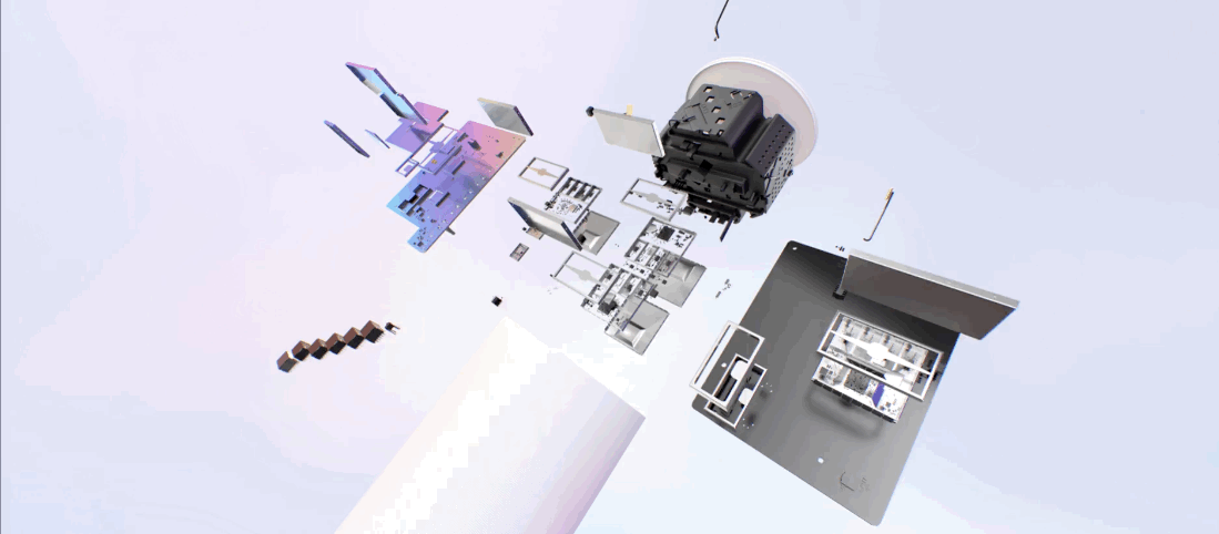animated GIF of the new Sky Wi-Fi 7 Gigafast+ broadband router