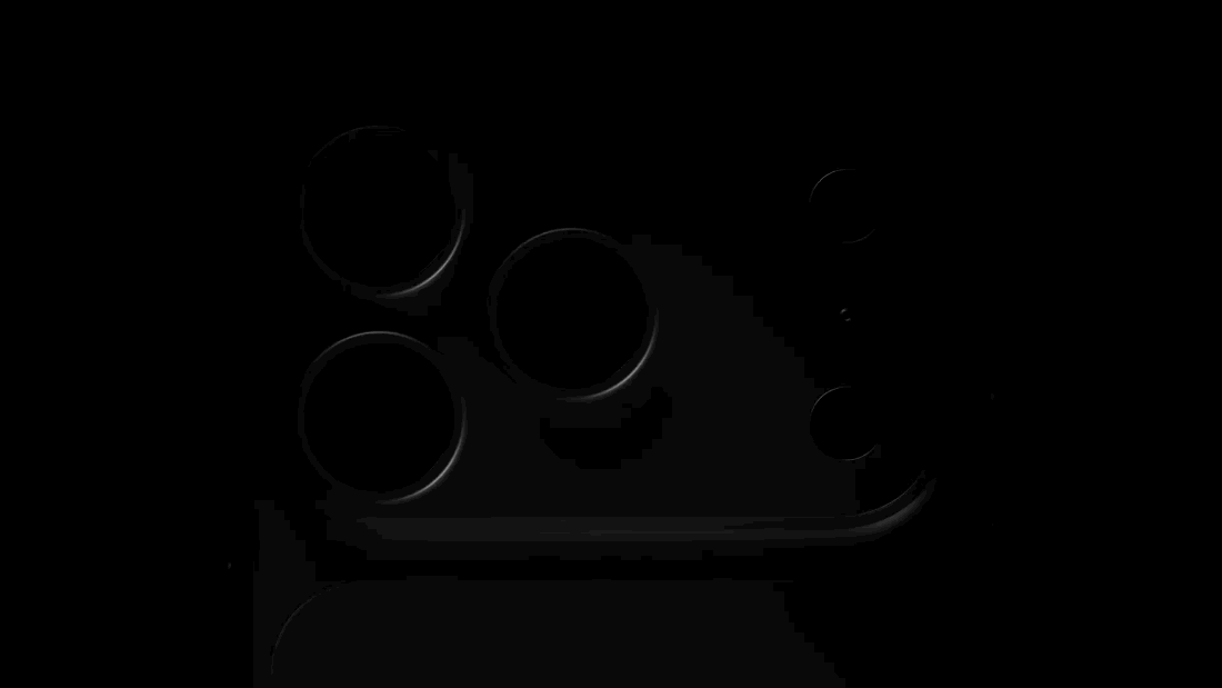 animated GIF of the plateau design of the iPhone 17 Pro and 17 Pro Max