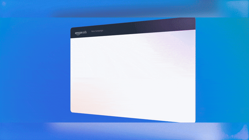 animated gif showing how advertisers can set-up an interactive advert for streaming tv
