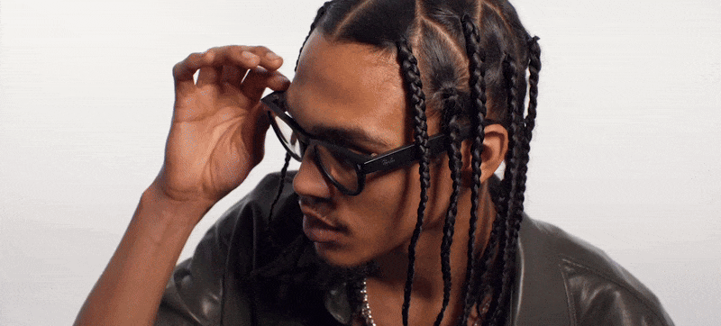 animated gif showing people using the meta smart sunglasses