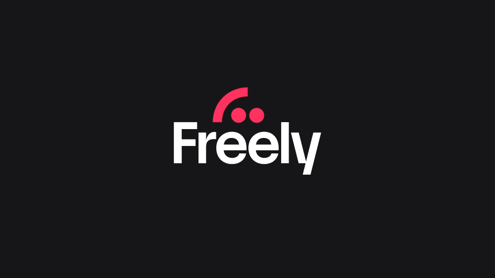 animated gif showing the freely logo and new tv shows