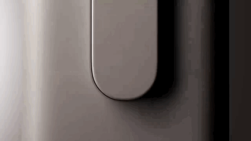 Animated GIF showing the new OnePlus 15 in Sand colourway