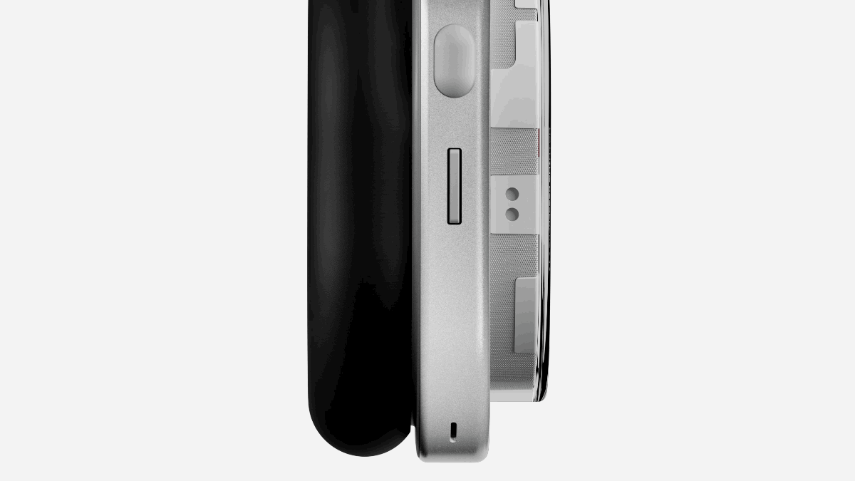 animated GIF showing the nothing headphone (1) paddle control