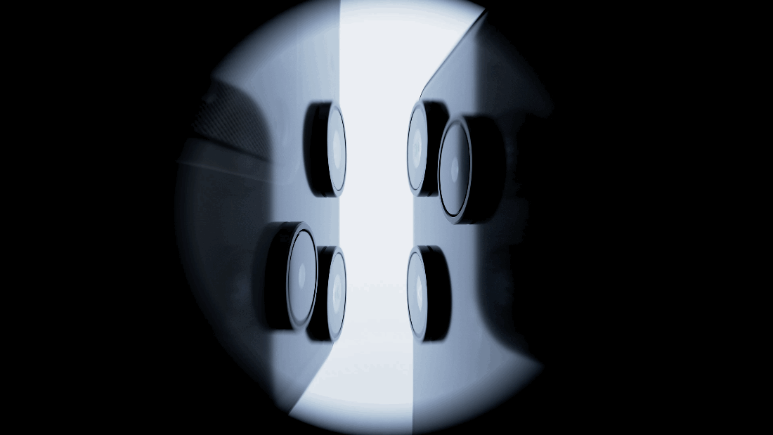 animated GIF showing the Phone 3a Lite in both black and white