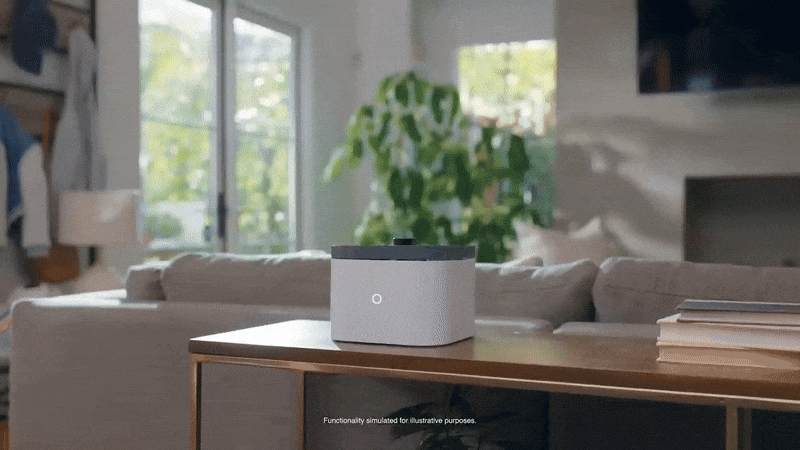 animated GIF showing the ring always home cam in action