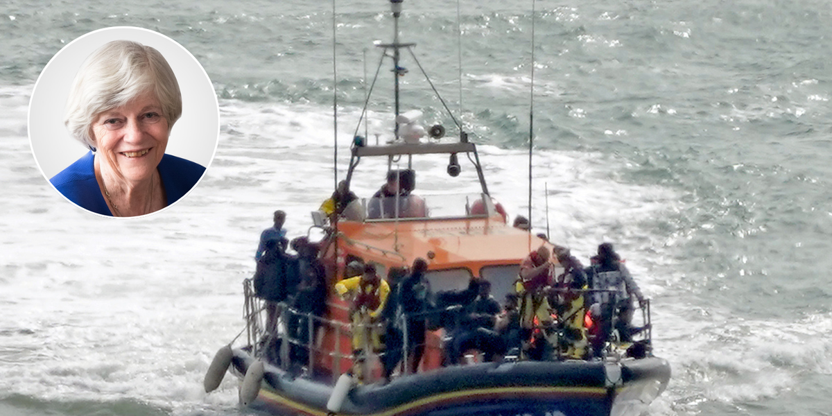 NextImg:It beggars belief! Starmer has no policy at all to tackle immigration - Ann Widdecombe