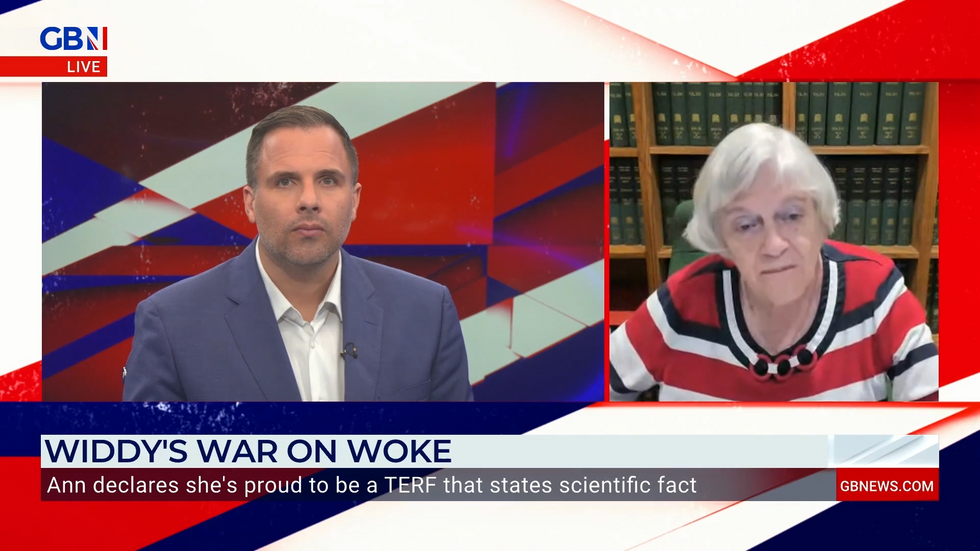 Ann Widdecombe appears on GB News