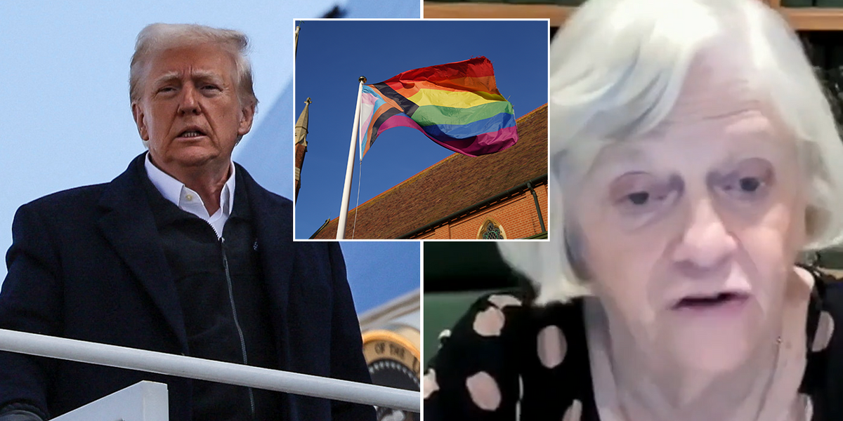 NextImg:Ann Widdecombe urges Britain to follow in US footsteps and end ‘profusion of LGBT and BLM flags’