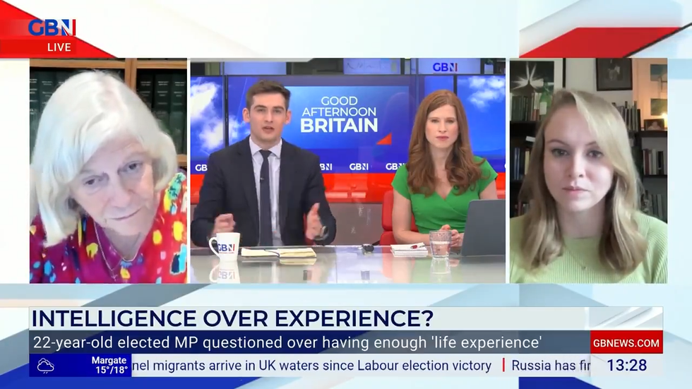 Ann Widdecombe, Tom Hardwood, Emily Carver, Emma Webb
