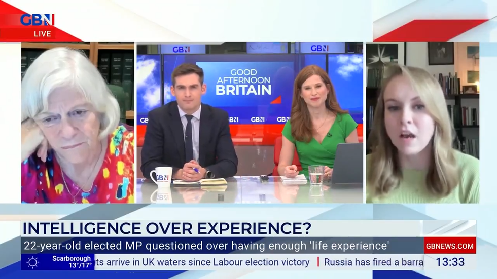 Ann Widdecombe, Tom Hardwood, Emily Carver, Emma Webb