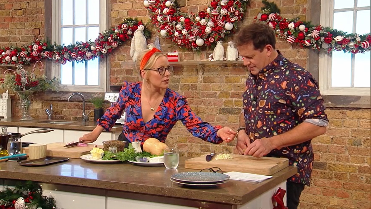 Anna Haugh and Matt Tebbutt