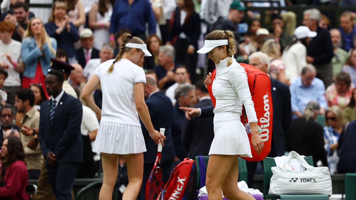 Anna Kalinskaya was forced to retire from her match