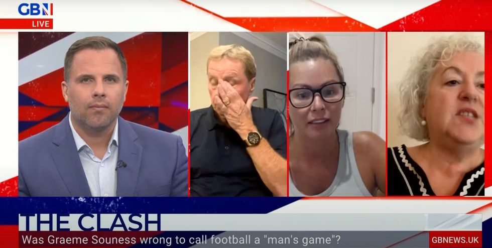 Anna May Mangan accused Graeme Souness of 'mansplaining' in his clarification