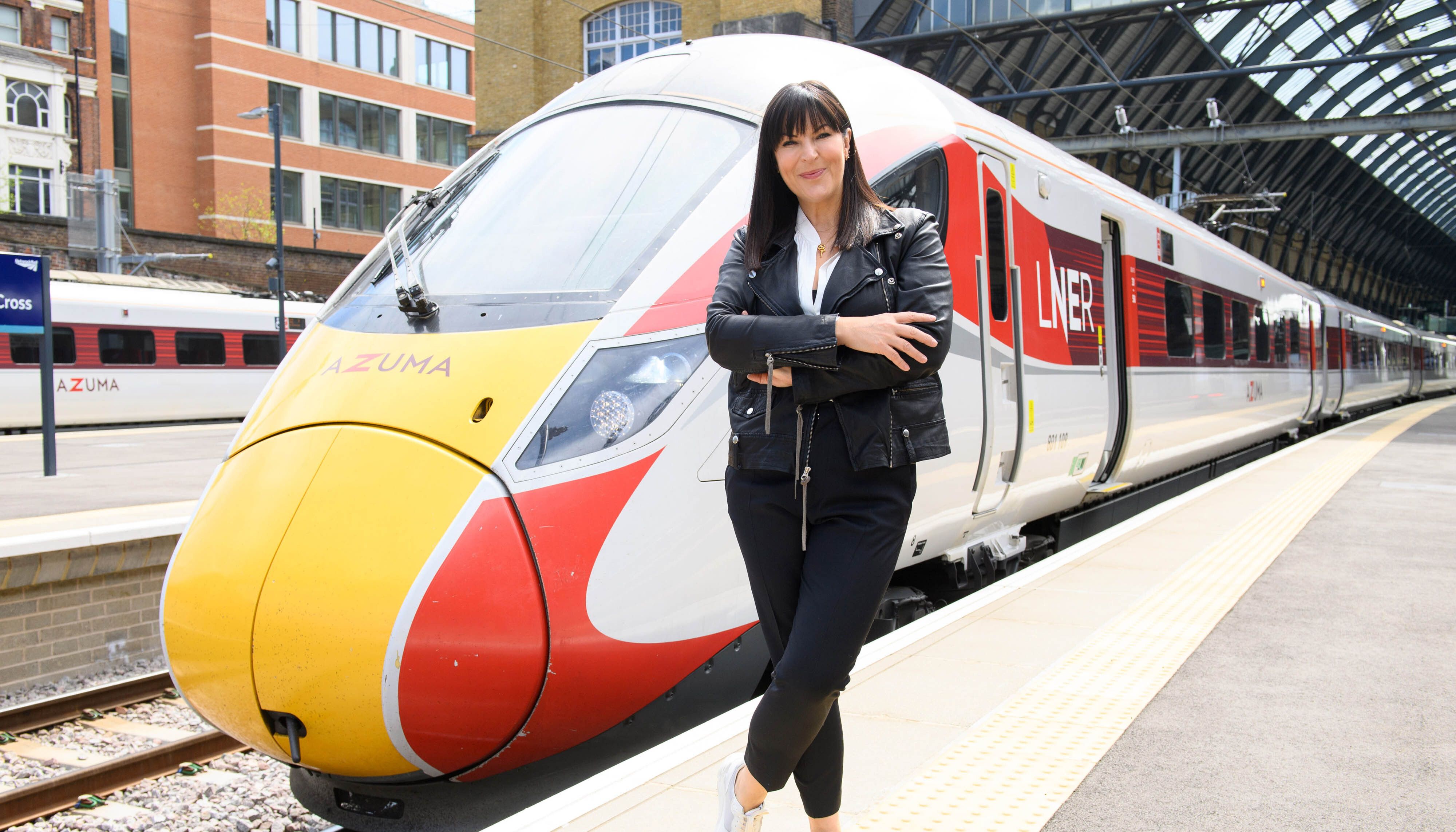 Anna Richardson launches London North Eastern Railway's (LNER) Wellness Train