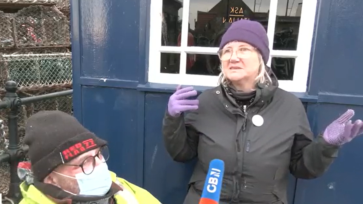 Anna Riley spoke to locals in Scarborough