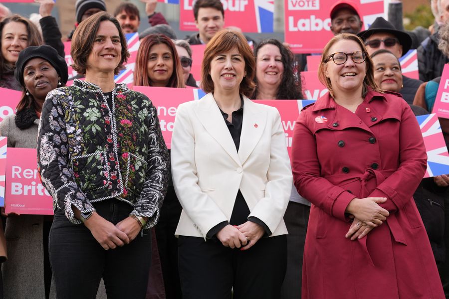 Anna Turley (right) refused to rule out delaying the next general election