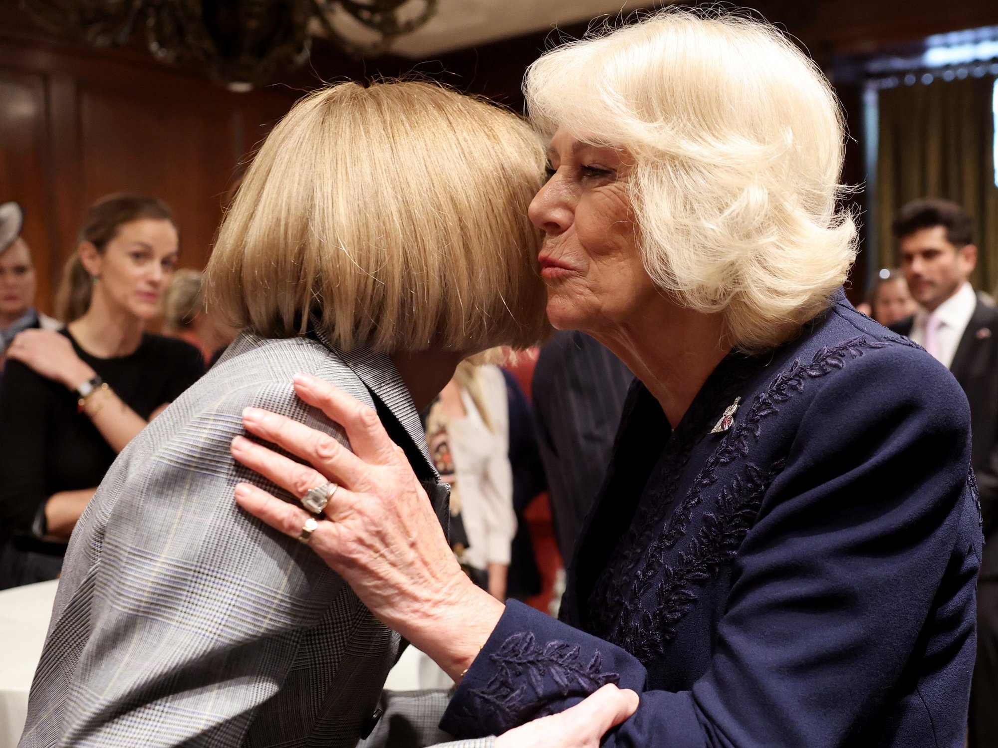 Anna Wintour and Queen Camilla