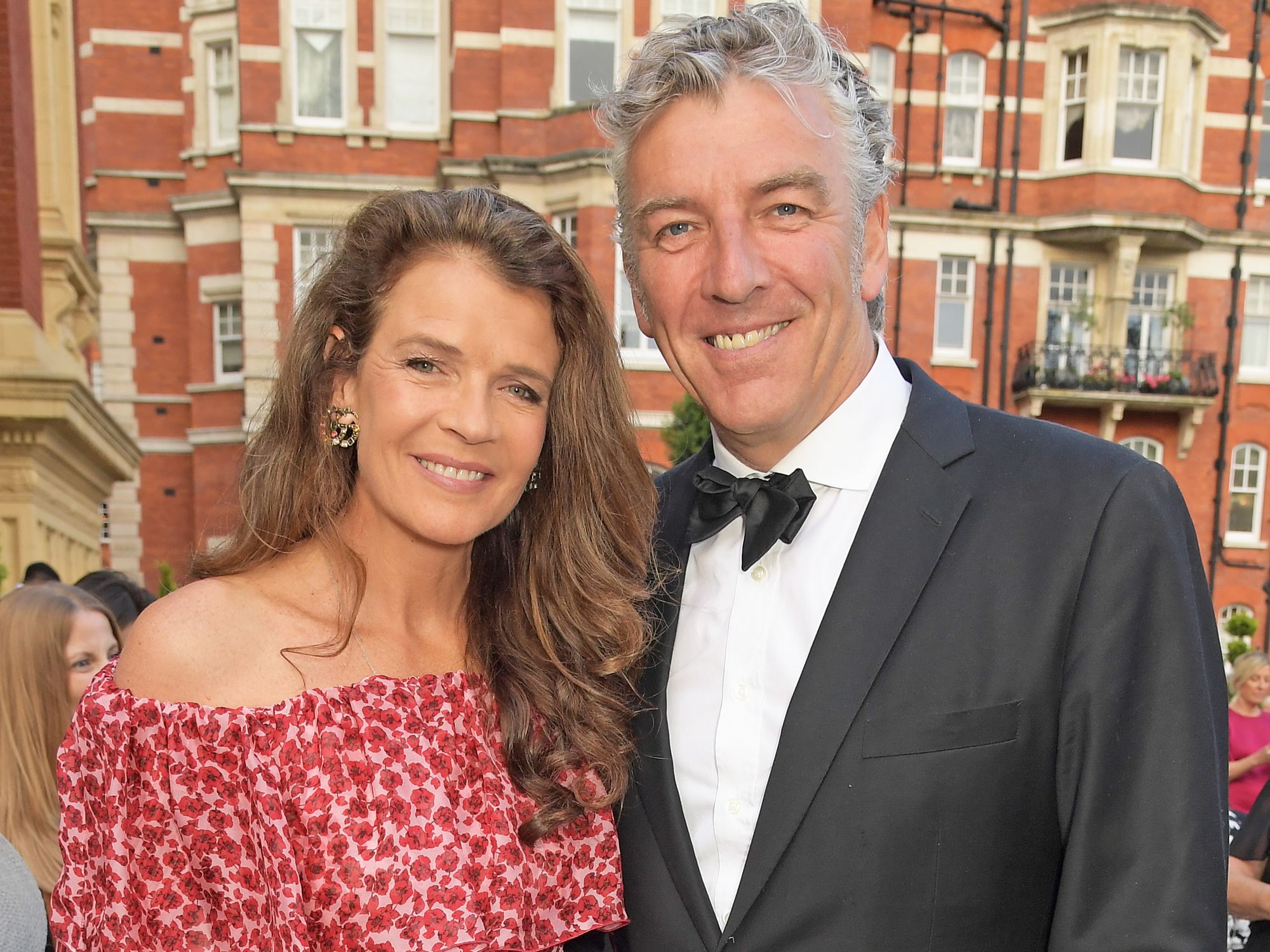 Annabel Croft and husband Mel Coleman