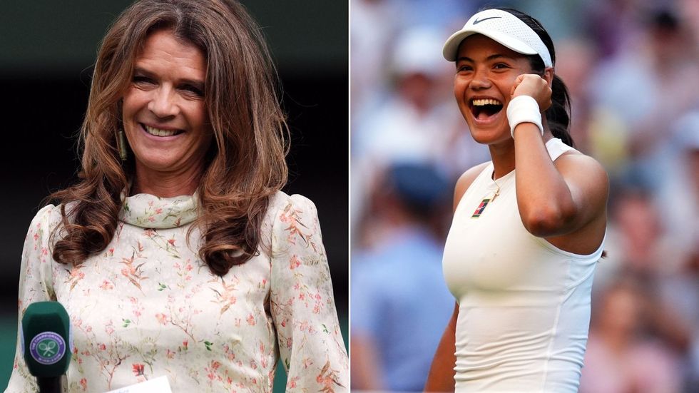 Annabel Croft Emma Raducanu