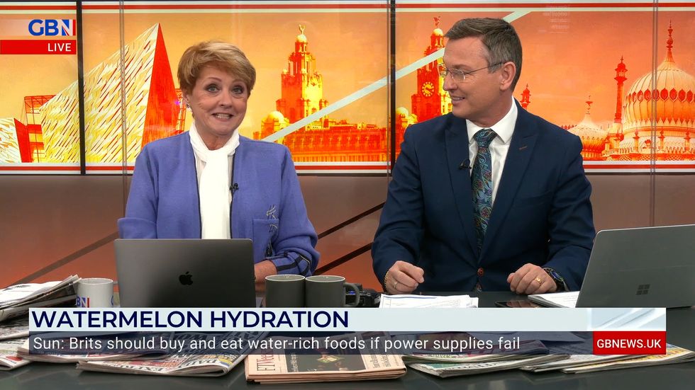 Anne Diamond and Stephen Dixon