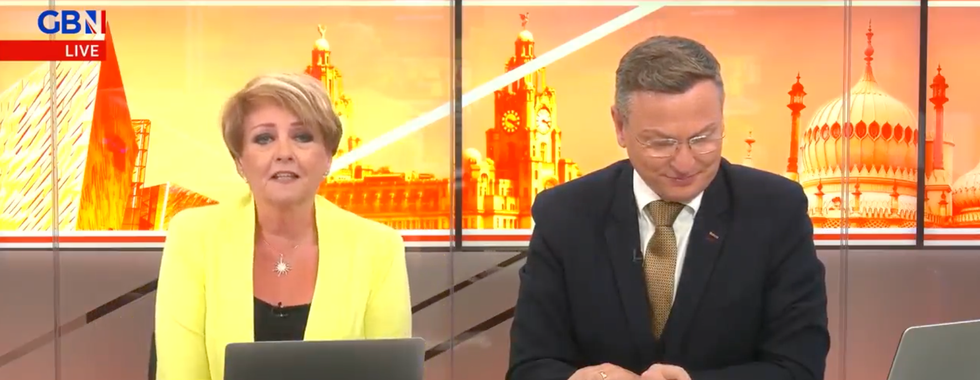 Anne Diamond and Stephen Dixon