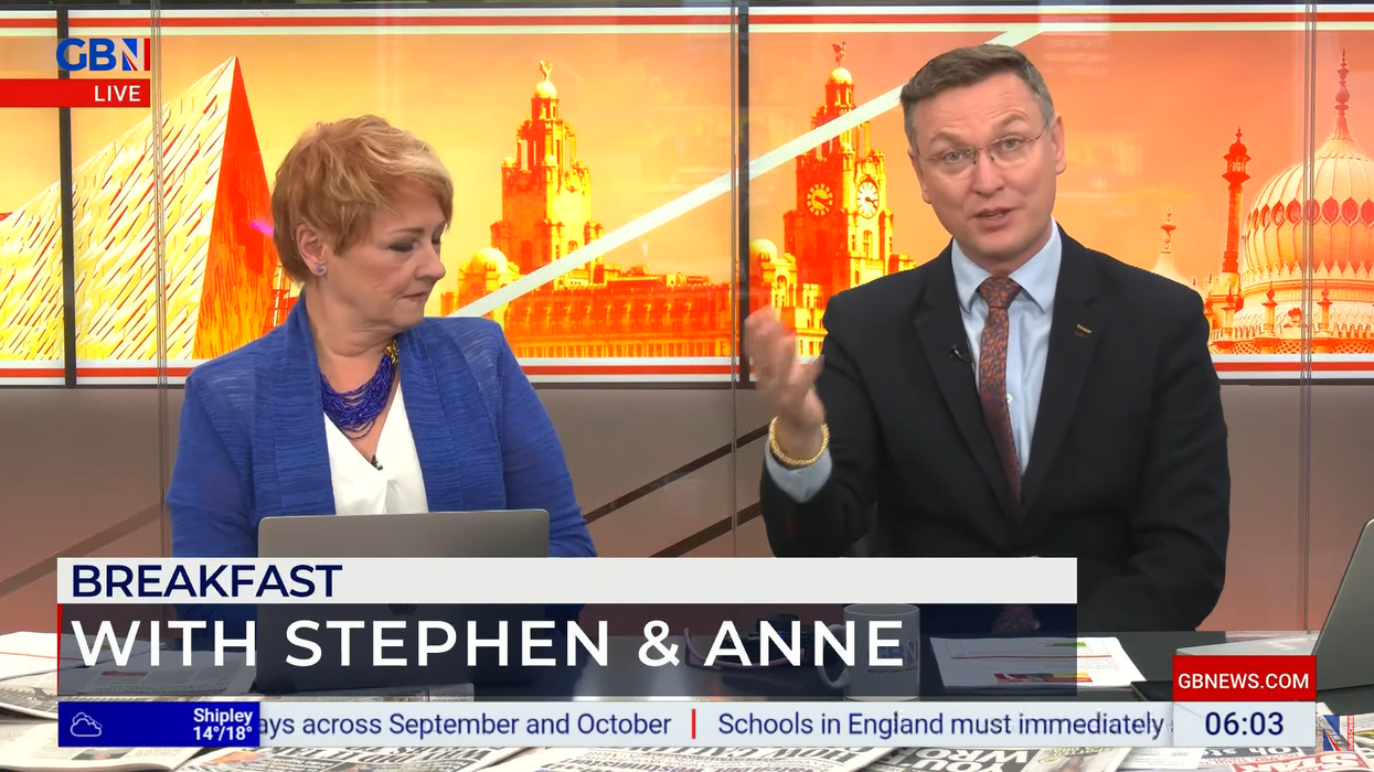 Anne Diamond and Stephen Dixon