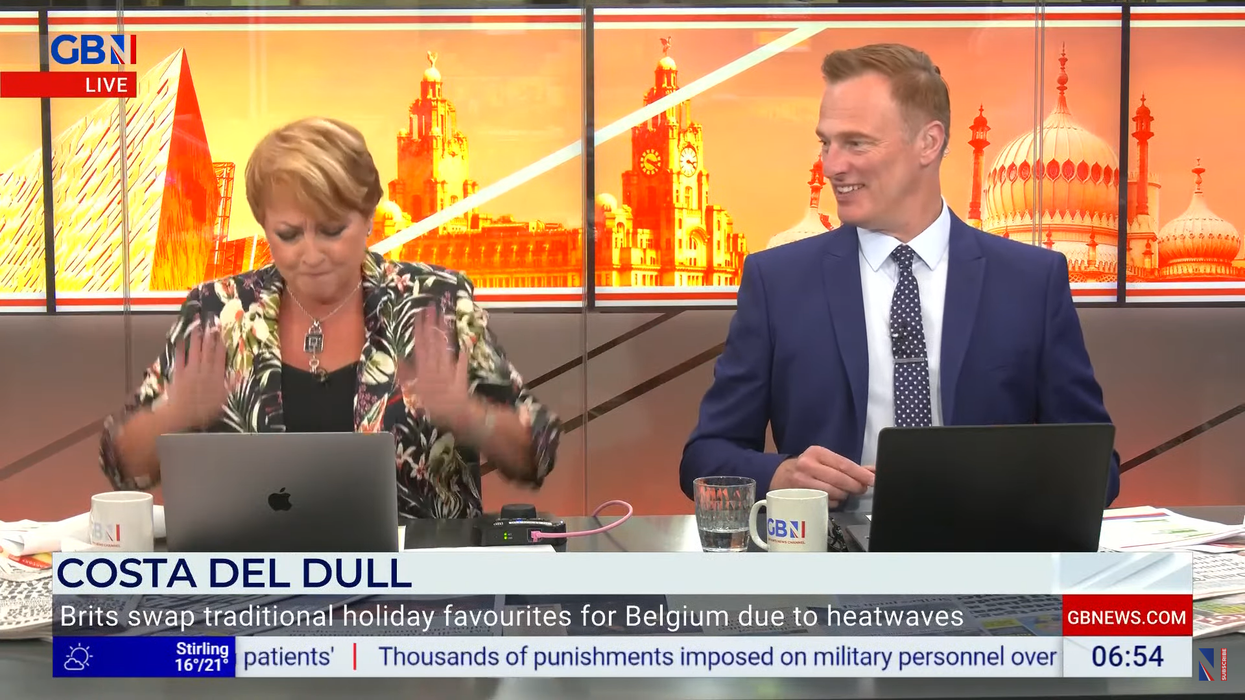Anne Diamond on GB News