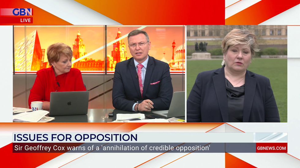 Anne Diamond, Stephen Dixon, Emily Thornberry