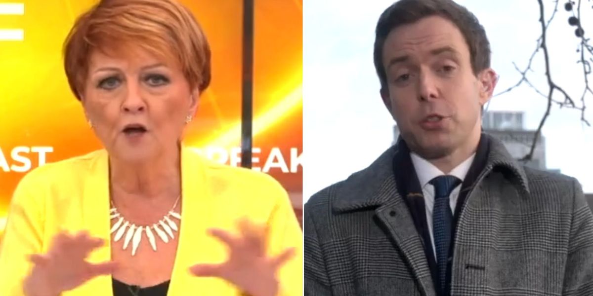 Anne Diamond unleashes furious tirade at Labour MP as she tells him ‘Kemi Badenoch has a point!’ Anne Diamond unleashes furious tirade at Labour MP as she tells him ‘Kemi Badenoch has a point!’
