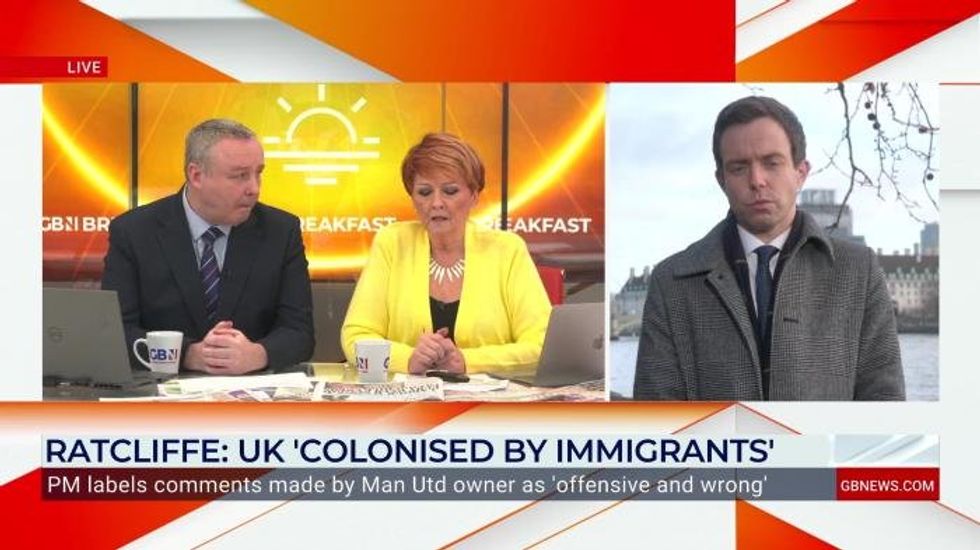 Anne Diamond unleashes furious tirade at Labour MP as she tells him 'Kemi Badenoch has a point!'