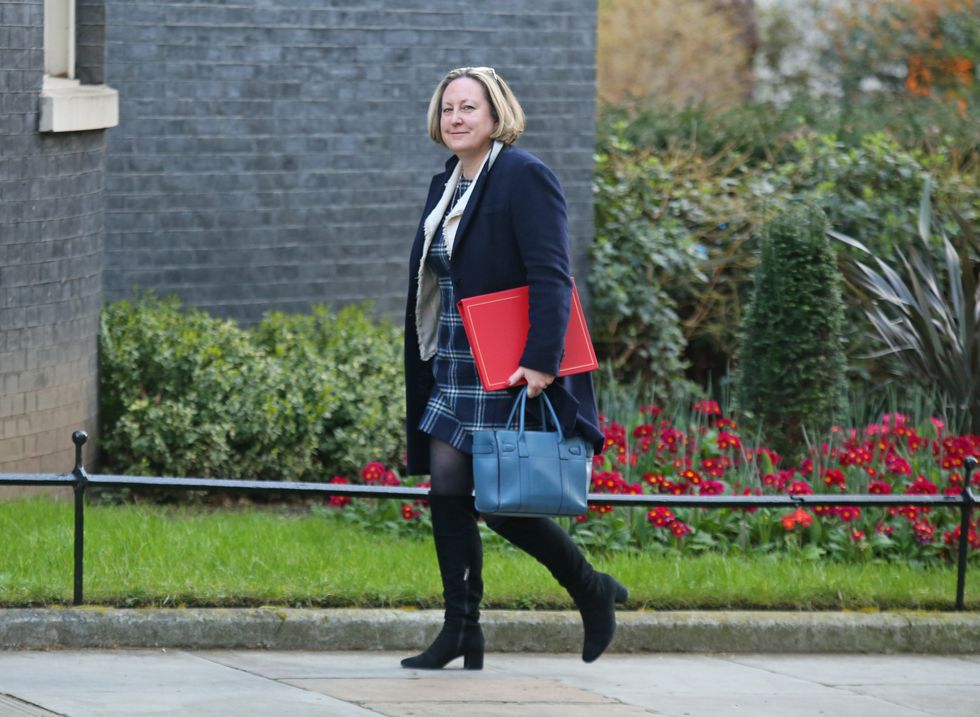 Anne-Marie Trevelyan Secretary of State for International Trade and President of the Board of Trade arrives in Downing Street, London for the government's weekly Cabinet meeting. Picture date: Tuesday March 15, 2022.