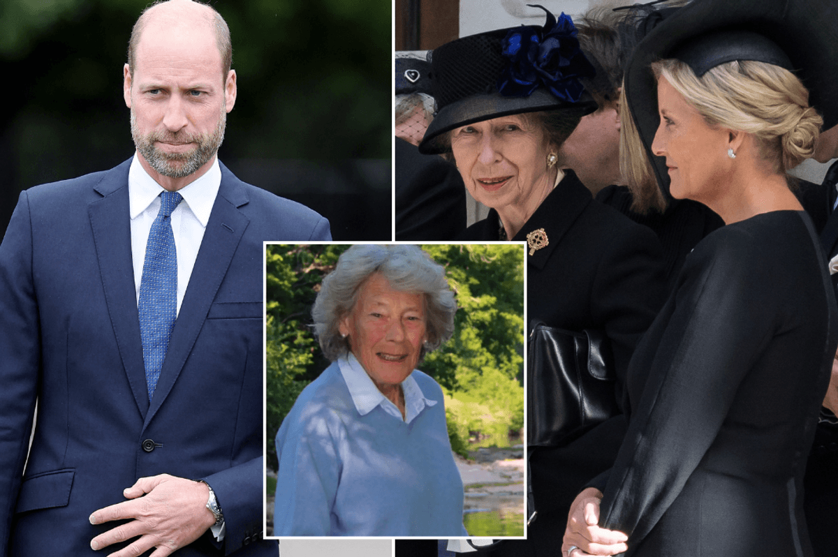 Anne, Sophie and Prince William