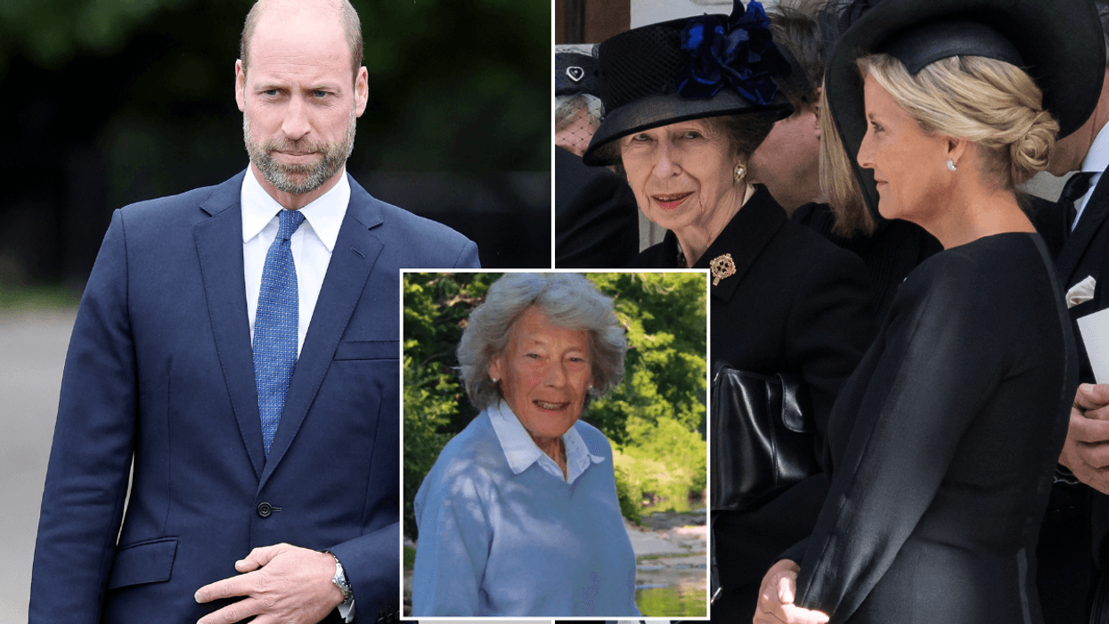 Anne, Sophie and Prince William