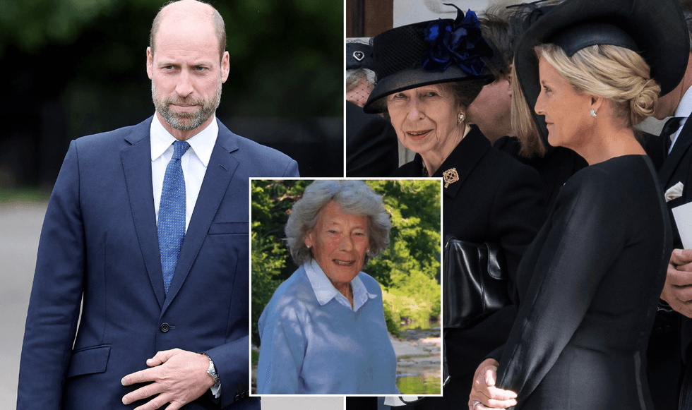 Anne, Sophie and Prince William