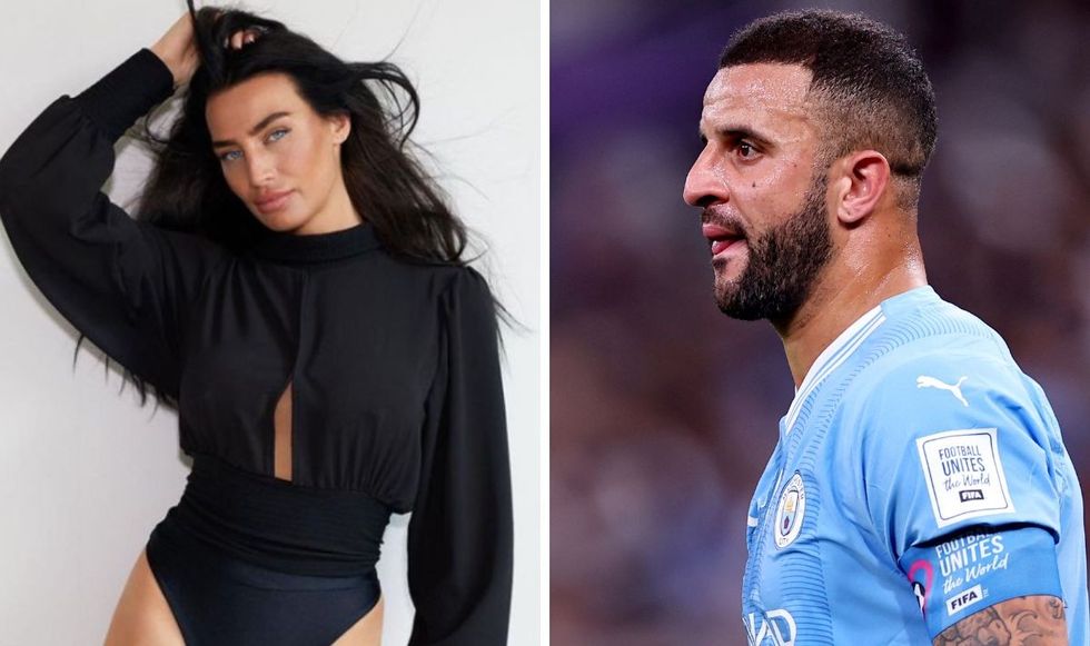 Annie Kilner and Kyle Walker