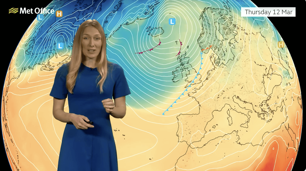 Annie Shuttleworth describes the cold incoming