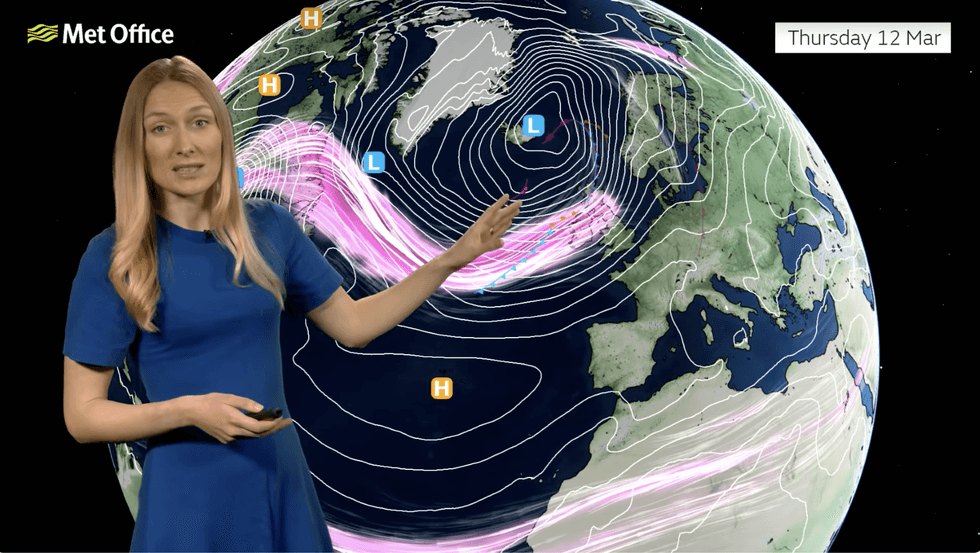 Annie Shuttleworth describes the cold incoming